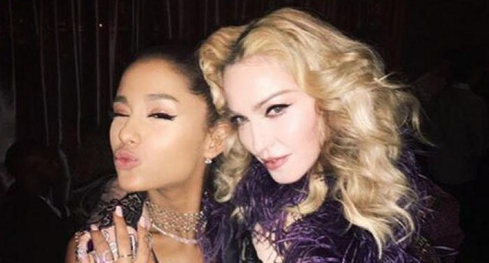 Ariana Grande recibió el apoyo de Madonna, tras atentado al términdo de su recital en Manchester. (Foto: Instagram)