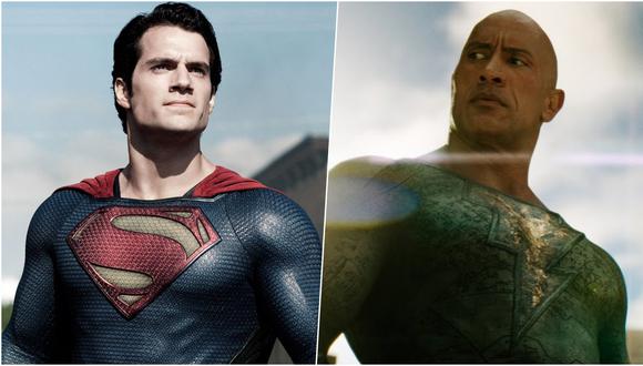 Superman (Henry Cavill) y Black Adam (Dwayne Johnson) podrían tener una pelea en el horizonte.