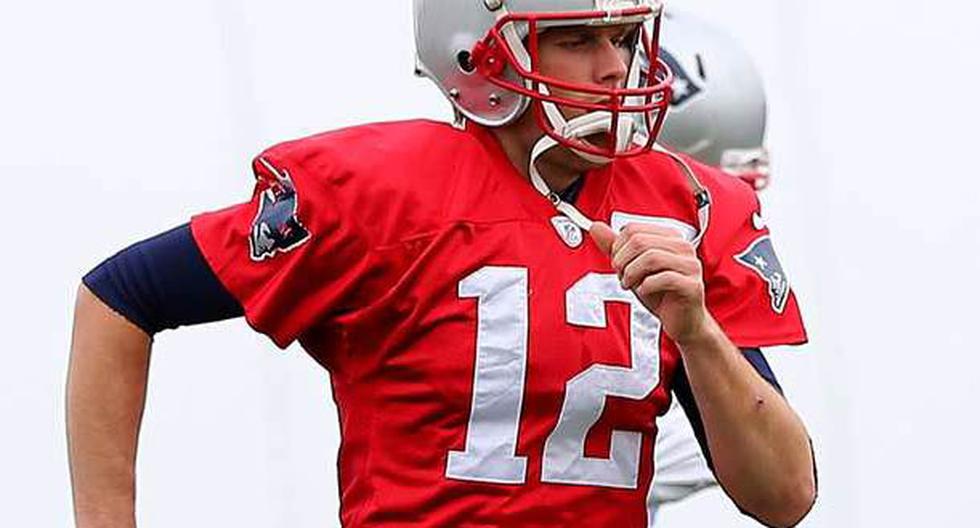 Tom Brady, mariscal de campo de los New England Patriots. (Foto: Getty Images)
