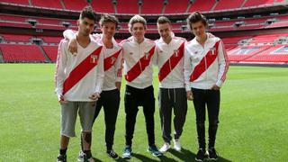 One Direction se puso casaca de Perú para promocionar su llegada a Lima