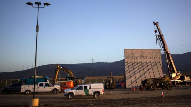 Las primeras fotos del muro que Trump quiere construir en la frontera con México [BBC]