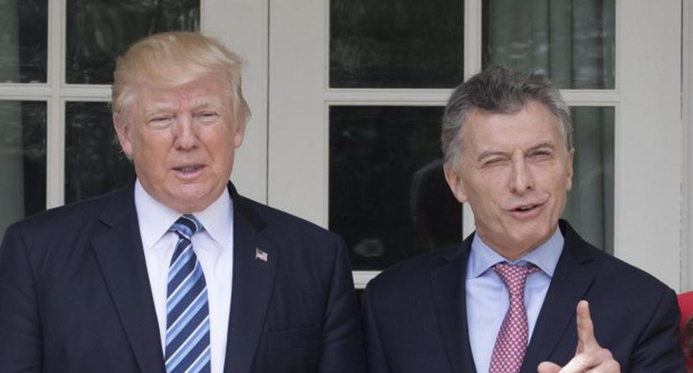 Trump subrayó su apoyo al "compromiso" de Argentina con el FMI para "encarar los actuales desafíos económicos del país". (Foto: EFE)