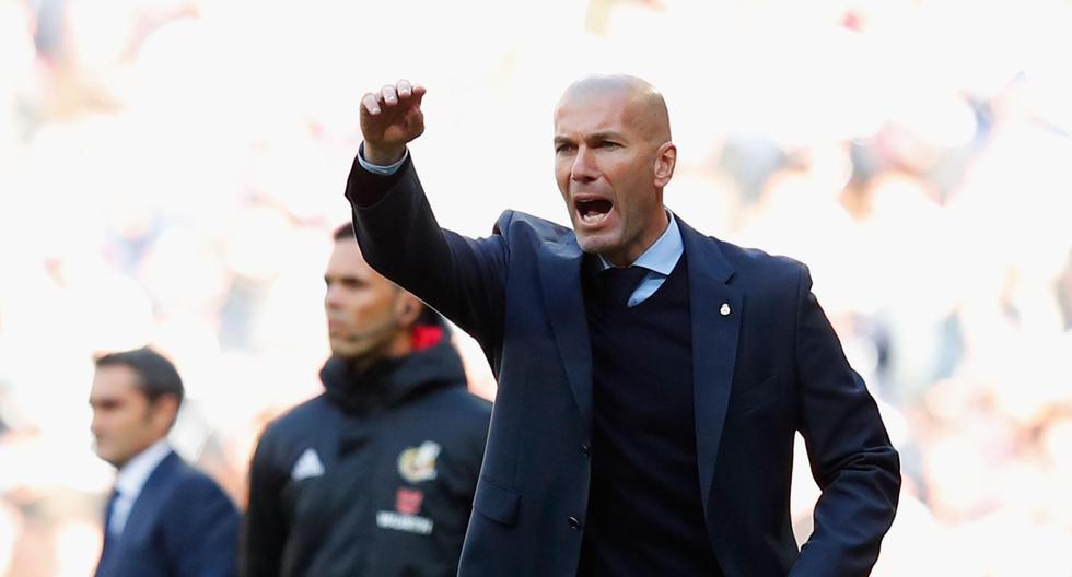 Zinedine Zidane tomó la palabra tras la caída del Real Madrid a manos del FC Barcelona. (Foto: Getty Images)