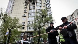 Ucrania derriba 35 drones en Kiev tras oleada de ataques rusos en todo el país que dejan al menos tres muertos