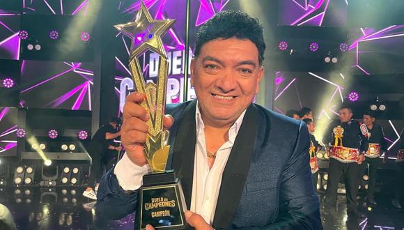 Javier Chang, imitador de Makuko Gallardo, ganó la primera temporada de "Duelo de Campeones". (Foto: Latina)