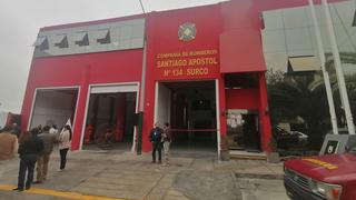 Surco: remodelan infraestructura de compañía de bomberos Santiago Apóstol