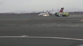 Aeropuerto Jorge Chávez: avión aterrizó de emergencia [VIDEO]