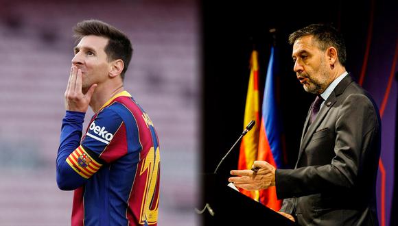 Lionel Messi: los controversiales whatsapps en los que es insultado por antigua directiva del Barcelona | Composición: Reuters / @FCBarcelona_es