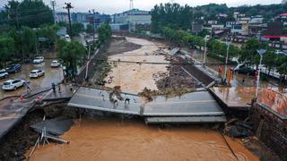 Inundaciones en China: Zhengzhou empieza a evaluar los daños causados por las históricas lluvias torrenciales