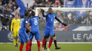 Francia venció 2-1 a Suecia en Eliminatorias europeas 2018