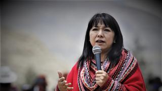 Mirtha Vásquez brindó conferencia de prensa tras Consejo de Ministros en Cusco | VIDEO