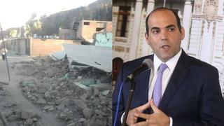 Arequipa: zona afectada por sismo será declarada en emergencia