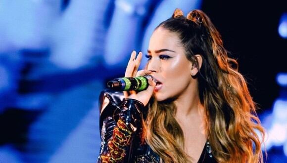 Danna Paola cantó en vivo su nuevo tema 'Sodio' (Foto: Instagram)