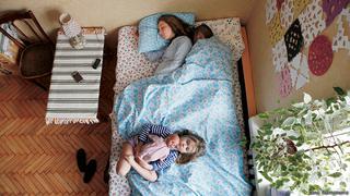 Retratos íntimos de parejas rusas que esperan un hijo