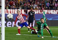Bayern Munich vs Atlético de Madrid: Fernando Torres le pegó al palo