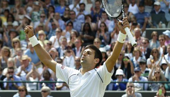 Djokovic venció a Anderson en dos días y avanzó en Wimbledon
