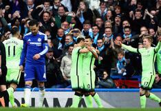 Manchester City goleó al Chelsea con triplete de Sergio Agüero