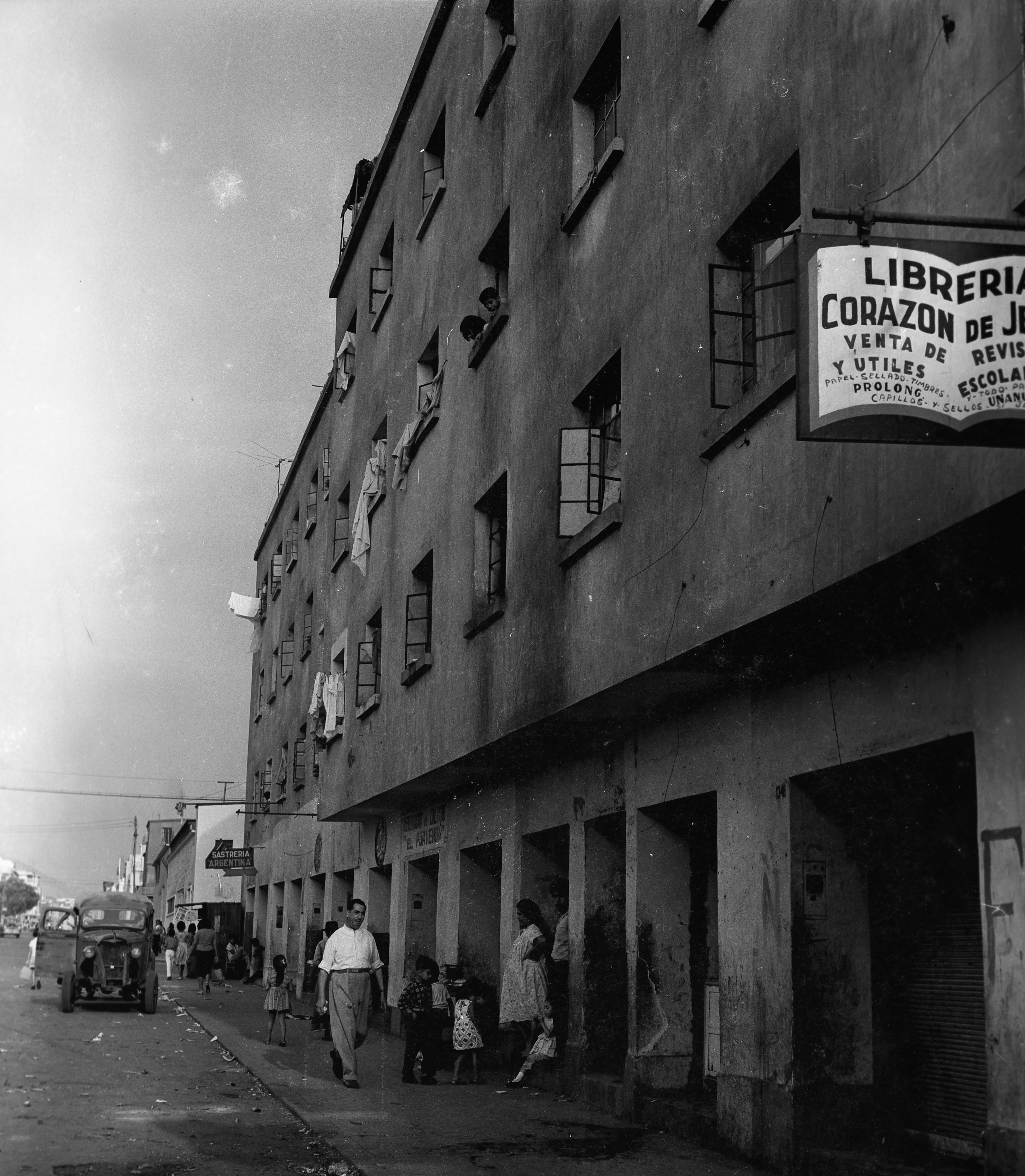 Imagen de las calles de La Victoria en 1964. (Foto: Archivo Histórico de El Comercio)
