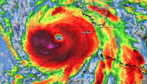 El huracán Ian golpeó Florida en categoría 4.