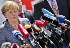 Merkel sobre xenofobia: 'No hay tolerancia con los que vulneran dignidad humana'