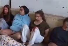 Familiares de chicas soldado rehenes de Hamás publican el video de su secuestro