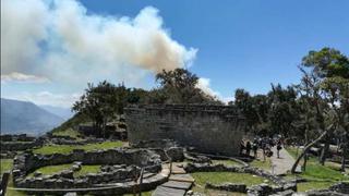 Amazonas: incendio forestal cerca de la fortaleza de Kuélap fue controlado | FOTOS