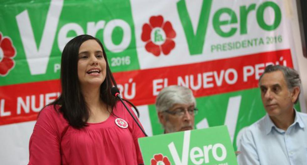 Verónika Mendoza conversó con Peru.com. (Foto: Andina)