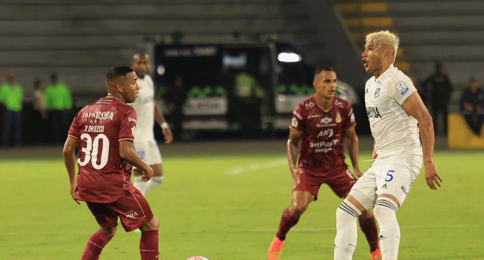 Millonarios - Tolima: resultado, resumen y goles del partido. (Foto: Tolima)