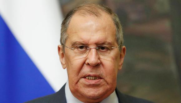 El canciller de Rusia Serguéi Lavrov. (SHAMIL ZHUMATOV / POOL / AFP).