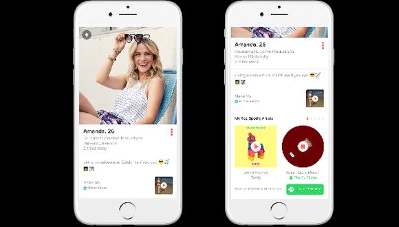 Una peculiar pareja: Tinder y Spotify se unen