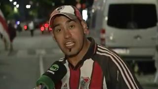 Hincha de River Plate pidió perdón a Boca Juniors por violencia en insólito video viral