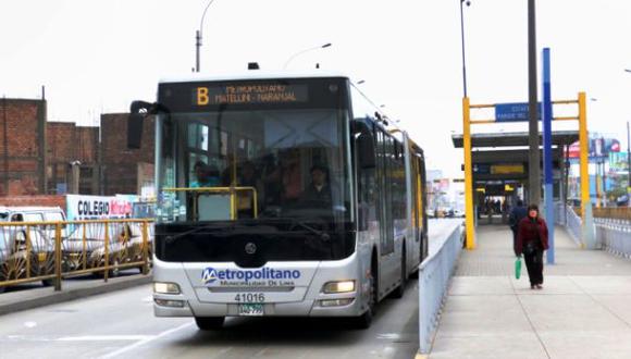 Metropolitano hoy modifica su horario por feriado