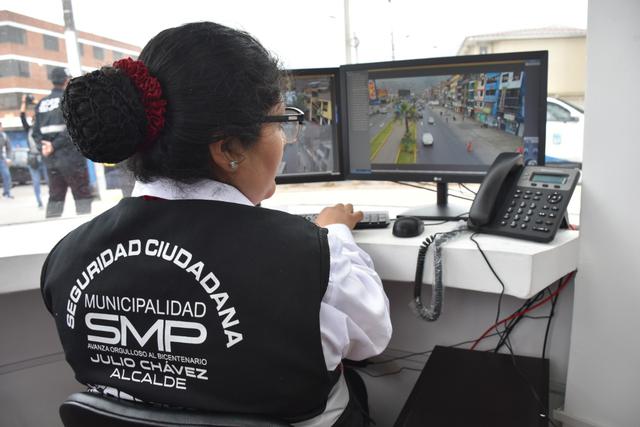 Las cámaras están instaladas en las intercepciones de las avenidas Tomás Valle, Túpac Amaru, Miguel Ángel, Marco Polo, Enrique Fermín, Alfredo Mendiola y Panamericana Norte.  (Foto: Municipalidad de San Martín de Porrres)