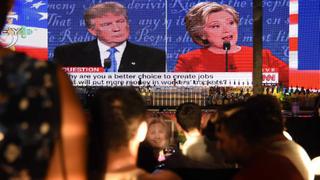 Hillary vs Trump: Así se vivió el debate en un bar de EE.UU.
