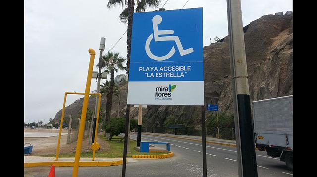 Miraflores facilita acceso a playas a personas con discapacidad - 1