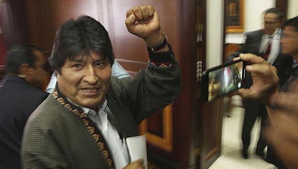 En un mensaje en la red social, Evo Morales añadió: “La comunidad internacional rechaza la ilegal proclamación del gobierno de facto”, en referencia al Ejecutivo de Jeanine Áñez. (Foto: Archivo/AP).