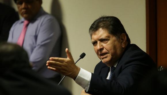 Informe en minoría sí señalaba imputaciones contra Alan García. (Foto: USI)