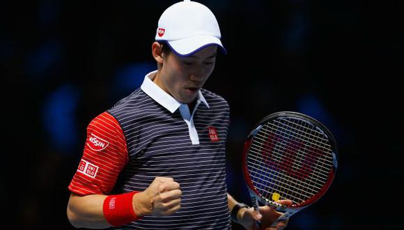 Masters de Londres: Kei Nishikori ganó con problemas a Ferrer