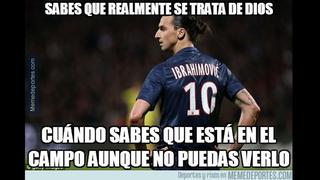 Barcelona, Zlatan Ibrahimovic y PSG son protagonistas de memes