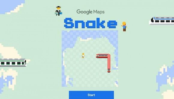 ¿Deseas jugar Snake en Google Maps y así recordar los inicios del 2000? Este es el truco apto para nostálgicos. (Foto: Google)