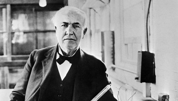 Retrato de archivo sin fecha del inventor estadounidense Thomas Alva Edison (1847-1931), quien creó grandes innovaciones como la bombilla eléctrica y el fonógrafo. (Foto de AFP)