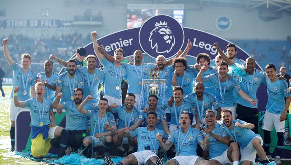El City logró el bicampeonato en la Premier League. (Foto: Reuters)