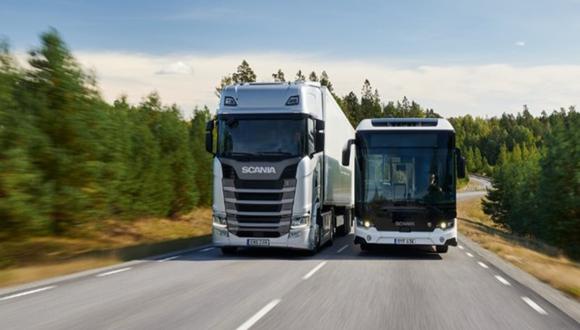 Scania quiere apostar por los camiones eléctricos y despedirse del diésel. (Foto: Scania)