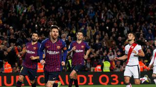 Barcelona venció 3-1 al Rayo Vallecano por la Liga española y quedó listo para la Champions League | VIDEO