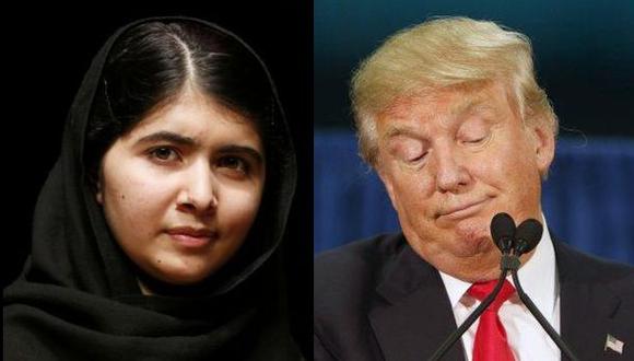 Malala pide a Trump que "no dé la espalda" a los refugiados