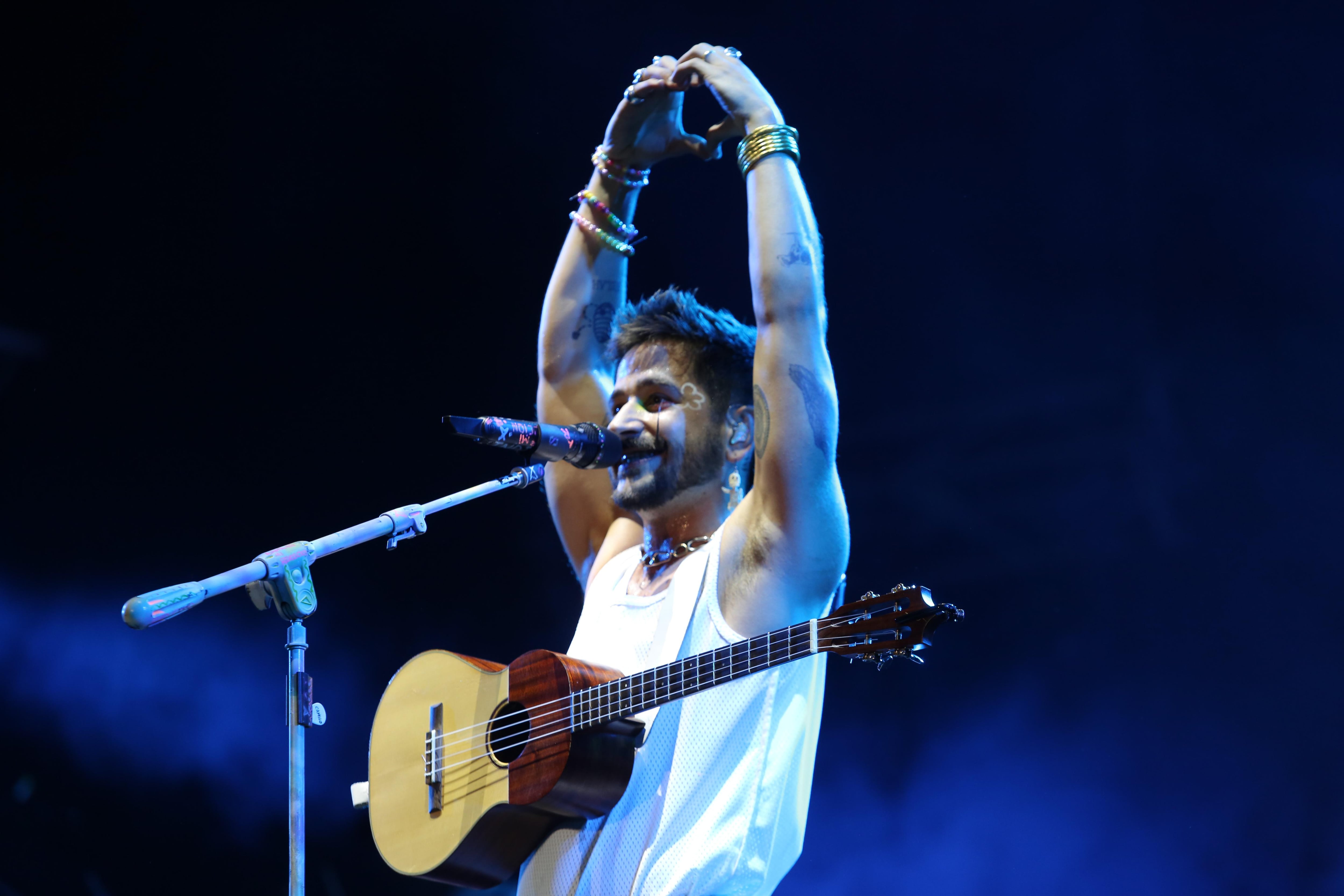 Camilo se divirtió y canto sus mejores temas. FOTOS: Anthony Niño de Guzmán/ El Comercio