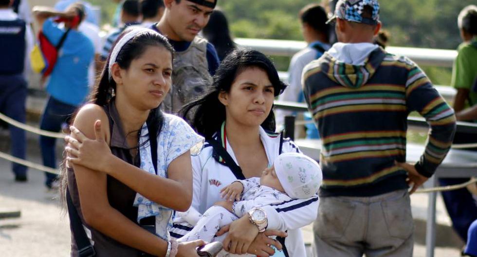 ¿Colombia detiene paso de venezolanos? (Foto: EFE)