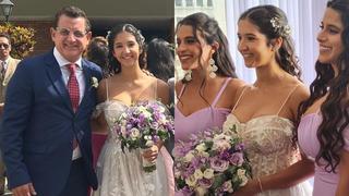 Sergio Galliani conmovió a todos con emotivo mensaje a su hija en su boda: “Te amo siempre”