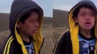 “¿Me puede ayudar? Tengo miedo”: el impactante video del niño migrante que fue abandonado en la frontera de EE.UU.