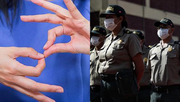 Congresista presenta proyecto de ley que propone que policías reciban curso de lengua de señas. (Foto: Andina / GEC)